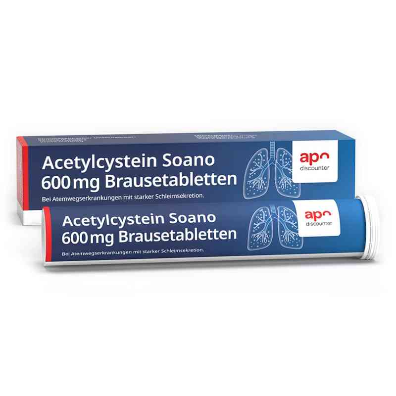 Acetylcystein 600 mg Hustenlöser Brausetabletten  20 stk von TEMMLER PHARMA GmbH PZN 20372241