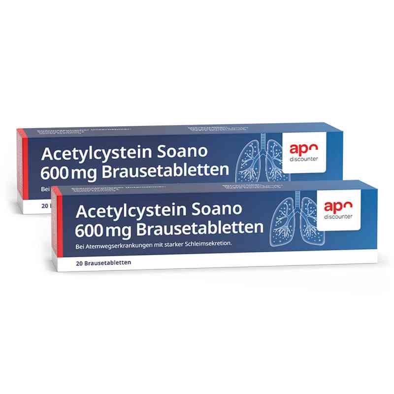 Acetylcystein 600 mg Hustenlöser Brausetabletten  2x20 stk von TEMMLER PHARMA GmbH PZN 08107643