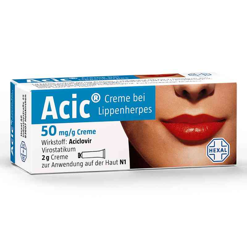 Acic® Creme bei Lippenherpes 2 g von Hexal AG PZN 08654310