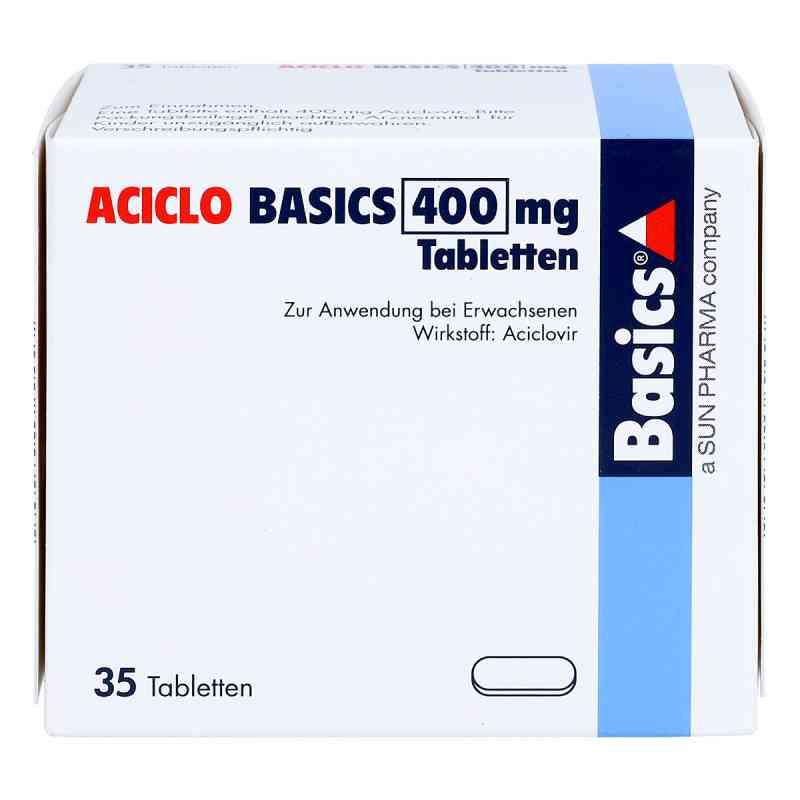 Aciclo BASICS 400mg 35 stk von Basics GmbH PZN 02758327