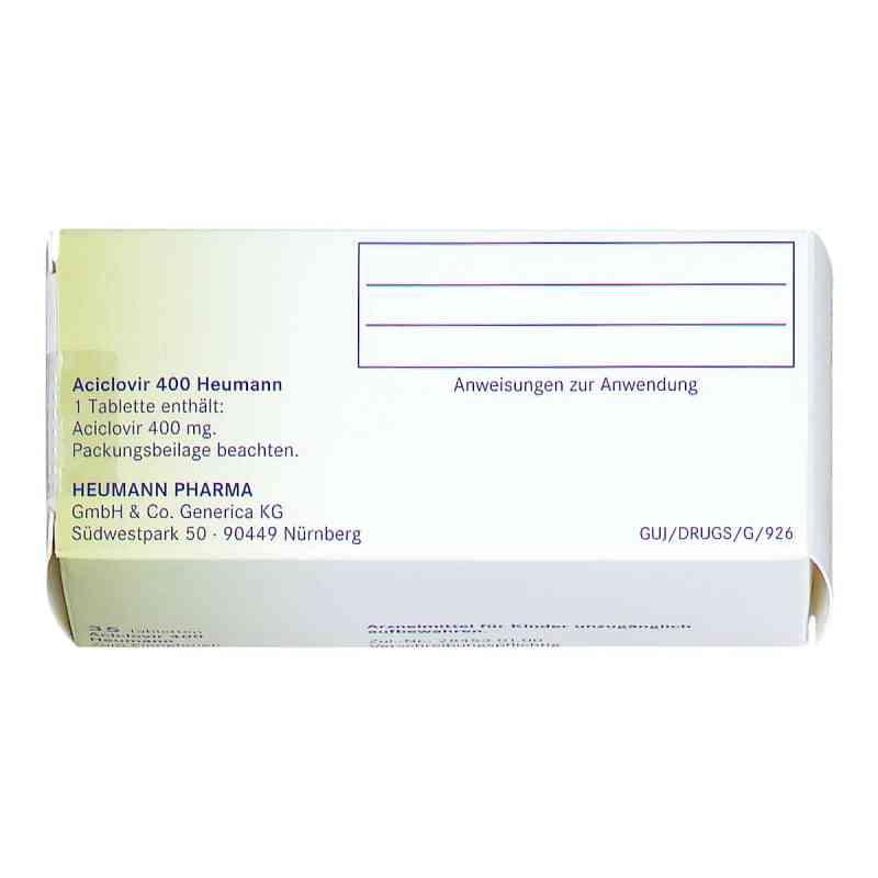 Aciclovir 400 heumann tabletten
