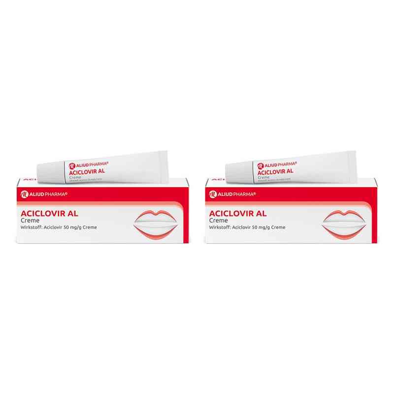 Aciclovir AL Creme bei Lippenherpes 2x2 g von ALIUD Pharma GmbH PZN 08107748