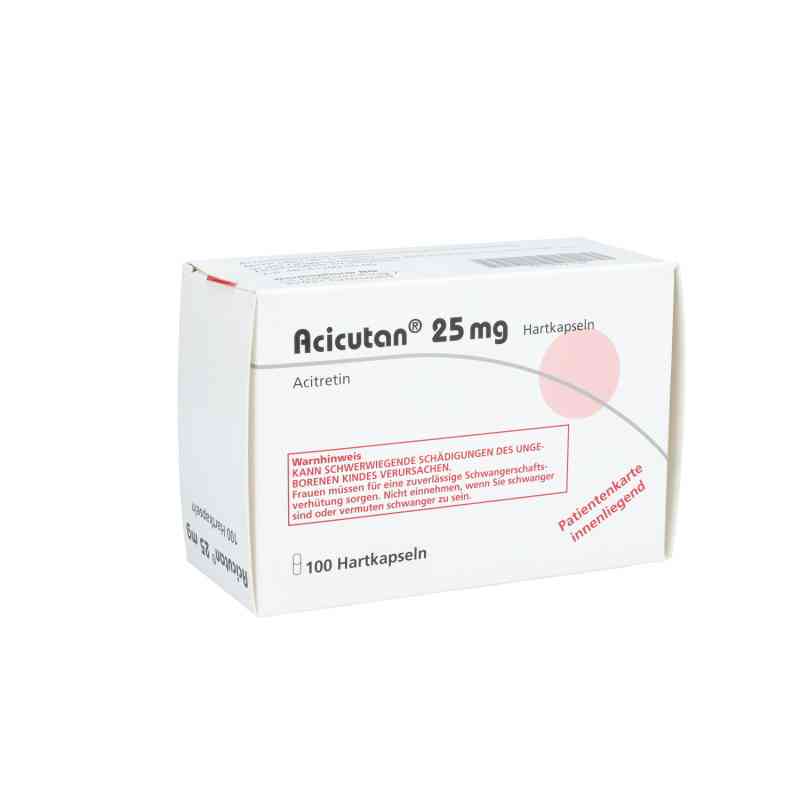 Acicutan 25 mg Hartkapseln 100 stk von DERMAPHARM AG PZN 09223167