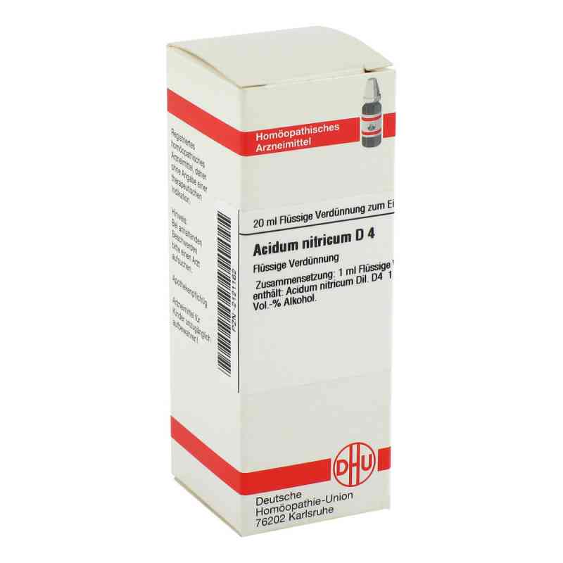 Acidum Nitricum D4 Dilution 20 ml von DHU-Arzneimittel GmbH & Co. KG PZN 02121162