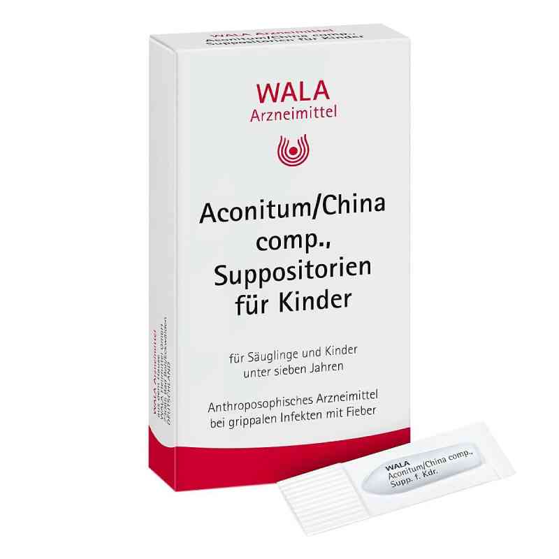 Aconitum/China compositus Suppositorium für Kinder 10X1 g von WALA Heilmittel GmbH PZN 01880747