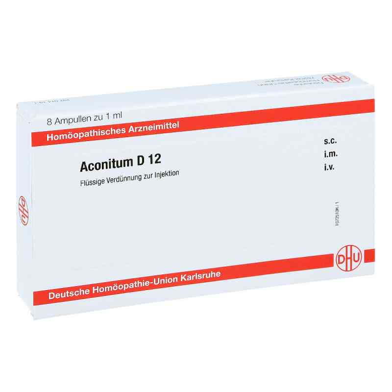 Aconitum D12 Ampullen 8X1 ml von DHU-Arzneimittel GmbH & Co. KG PZN 11703874