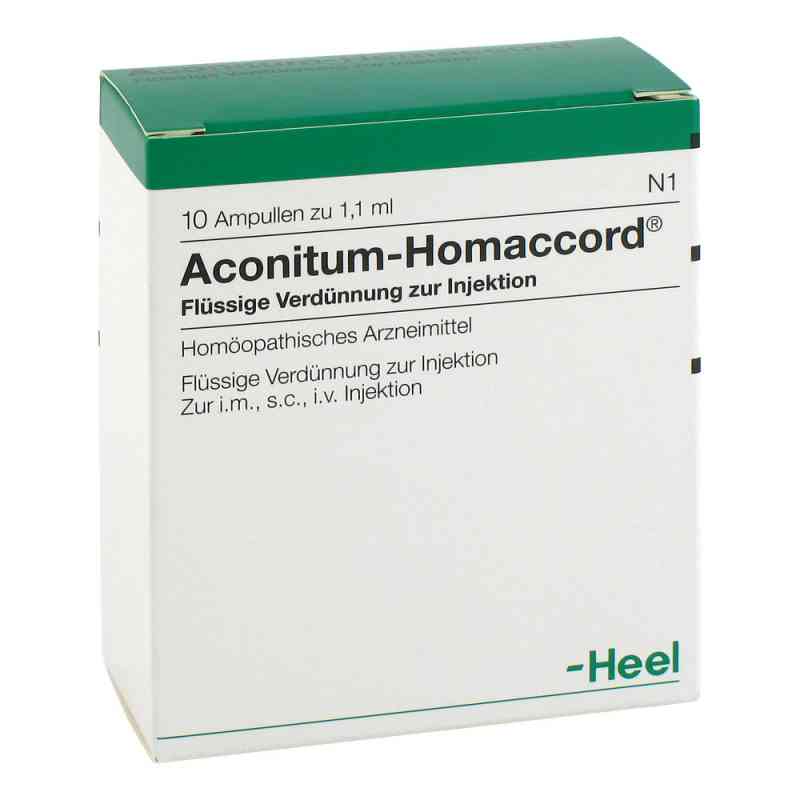 Aconitum Homaccord Ampullen 10 stk von Biologische Heilmittel Heel GmbH PZN 00010375