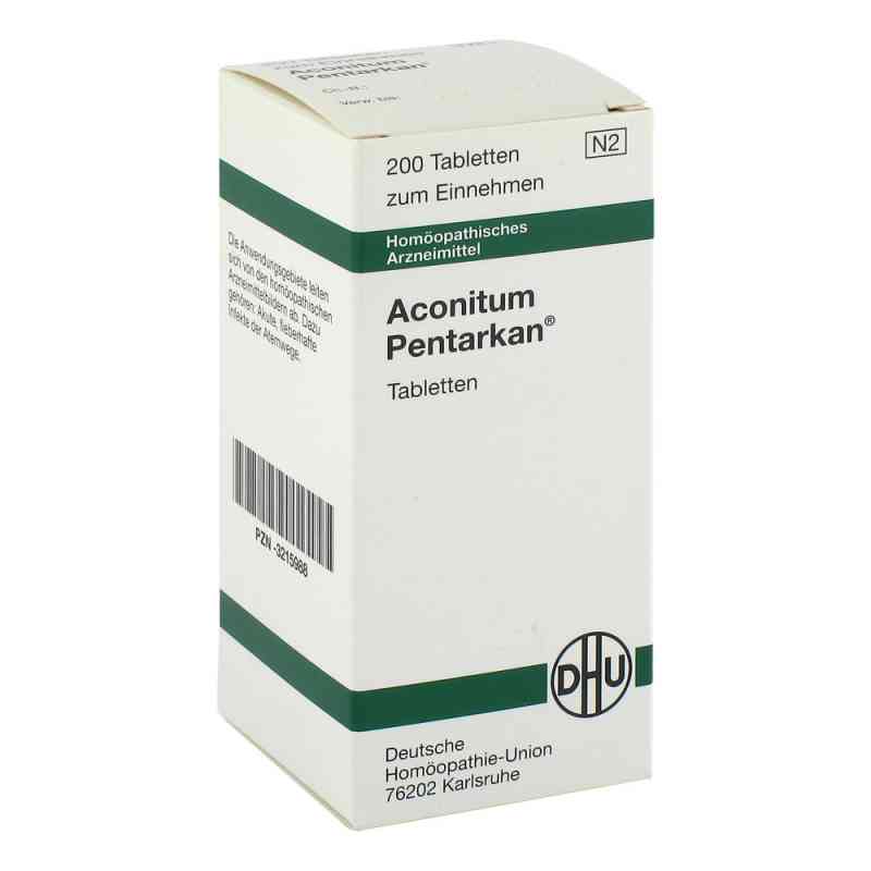 Aconitum Pentarkan Tabletten 200 stk von DHU-Arzneimittel GmbH & Co. KG PZN 03215988