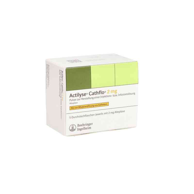 Actilyse Cathflo 2 mg Trockensubst.o.lösungsm. 5 stk von Boehringer Ingelheim Pharma GmbH & Co.KG PZN 10552203