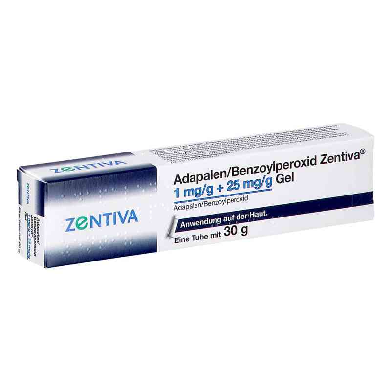 Adapalen/benzoylperoxid Zentiva 1mg/g + 25mg/g Gel 30 g von Zentiva Pharma GmbH PZN 19495926