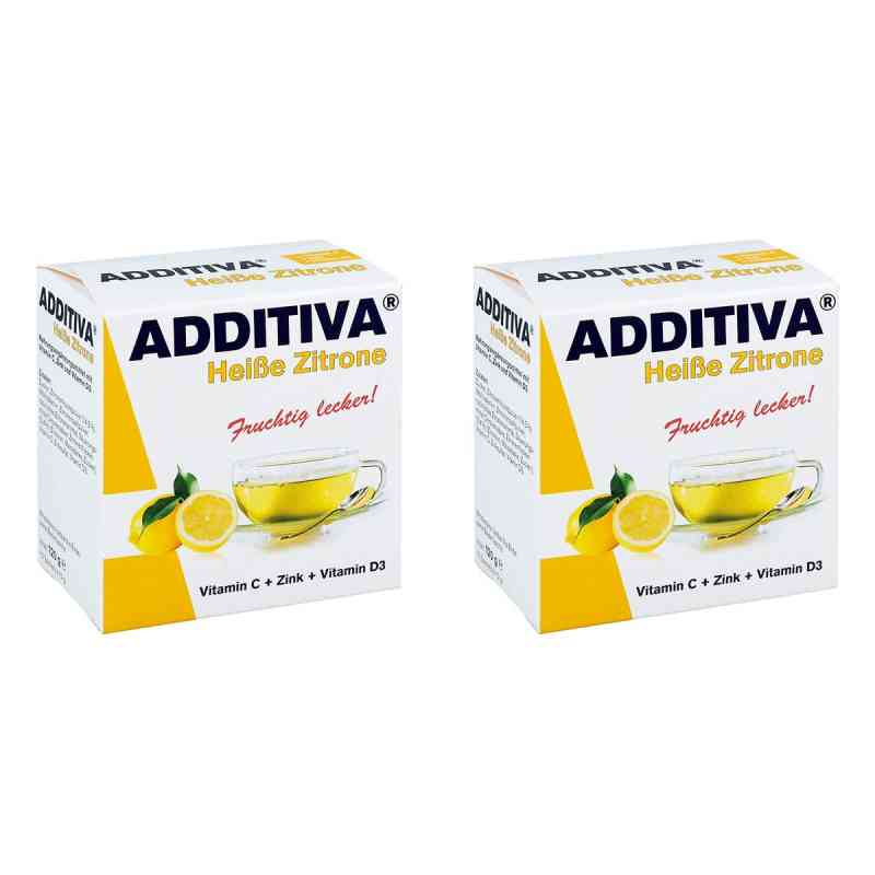 Additiva Heiße Zitrone Pulver 2x120 g von Dr.B.Scheffler Nachf. GmbH & Co. KG PZN 08107220