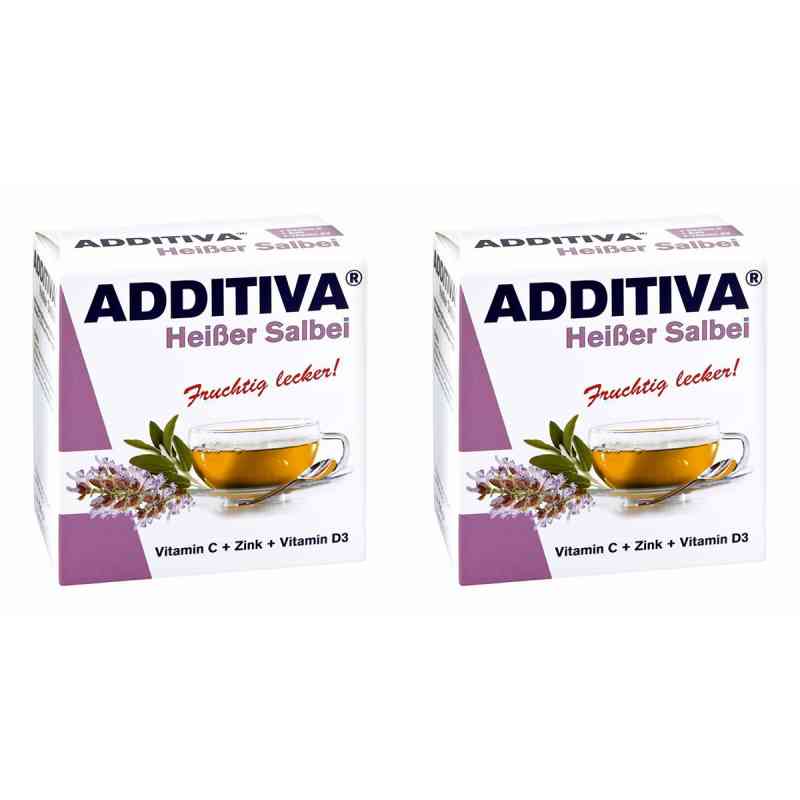 Additiva Heißer Salbei Pulver 2x120 g von Dr.B.Scheffler Nachf. GmbH & Co. KG PZN 08107214