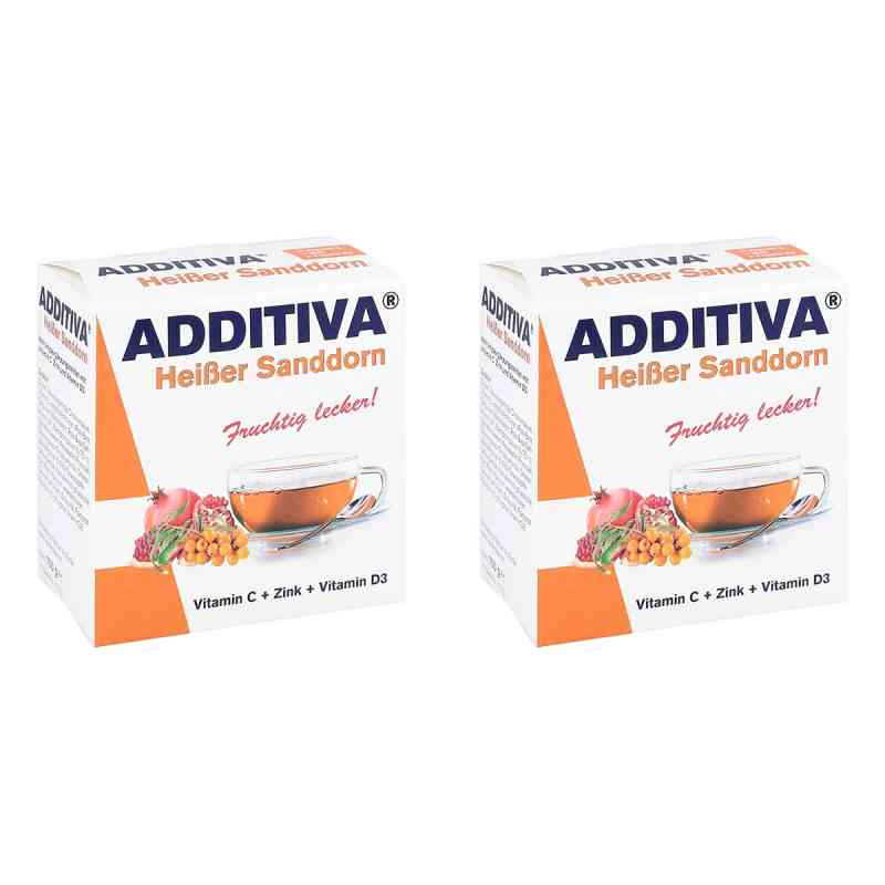 Additiva Heißer Sanddorn Pulver 2x100 g von Dr.B.Scheffler Nachf. GmbH & Co. KG PZN 08107212
