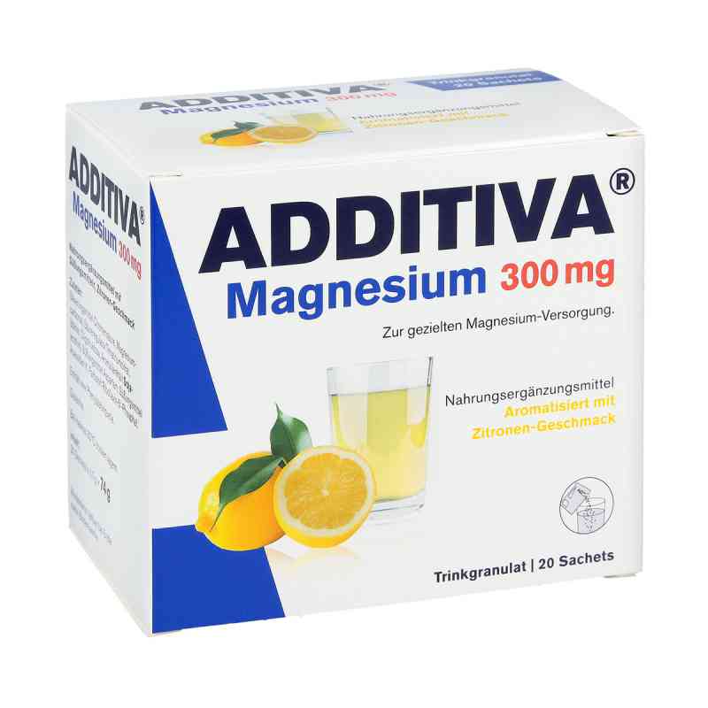 Additiva Magnesium 300 mg N Pulver 20 stk von Dr.B.Scheffler Nachf. GmbH & Co. KG PZN 10933632