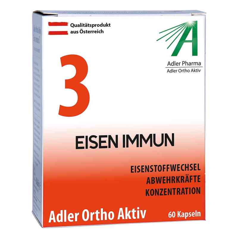 Adler Ortho Aktiv Kapseln Nummer 3 60 stk von Adler Pharma Produktion und Vertrieb GmbH PZN 06122112