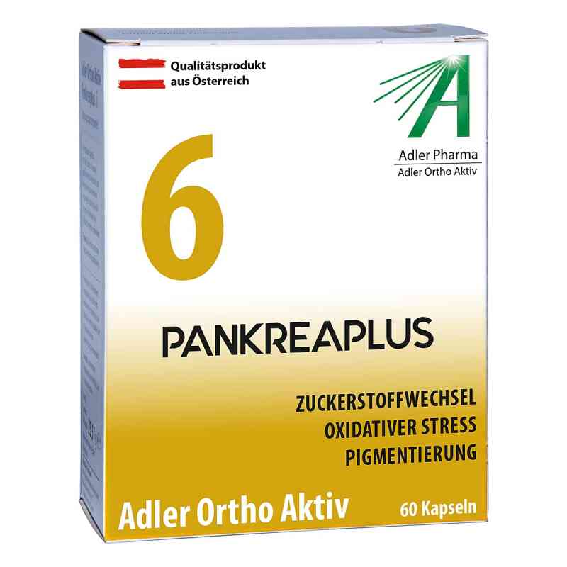 Adler Ortho Aktiv Kapseln Nummer 6 60 stk von Adler Pharma Produktion und Vertrieb GmbH PZN 06122141