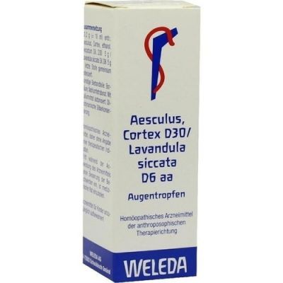 Aesculus Cortex D 30/lavandula D6 aa Augentropfen 10 ml von WELEDA AG PZN 01615270