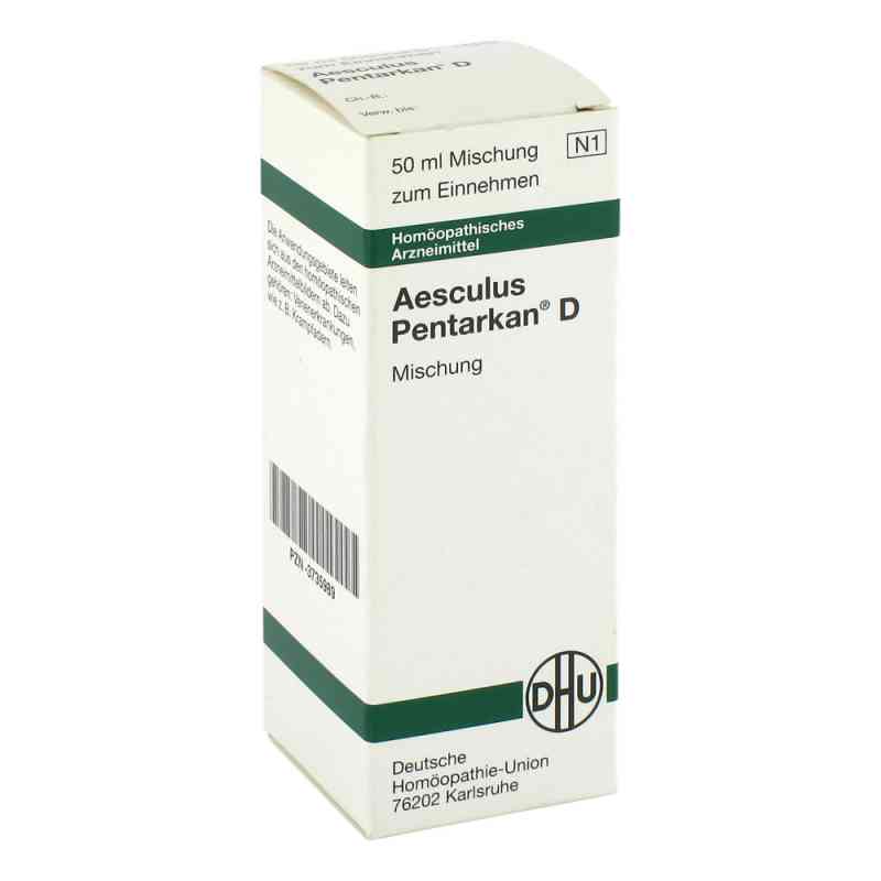 Aesculus Pentarkan D Liquidum 50 ml von DHU-Arzneimittel GmbH & Co. KG PZN 03735989