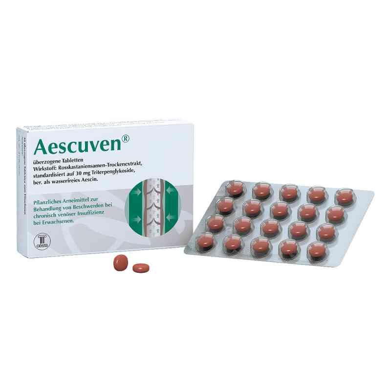 Aescuven 100 stk von Aescuven Pharma Deutschland GmbH & Co.KG PZN 05133415