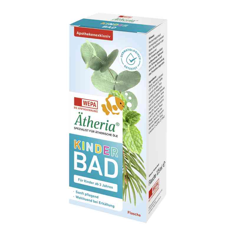 ätheria Kinderbad Flasche 125 ml von WEPA Apothekenbedarf GmbH & Co KG PZN 08641968
