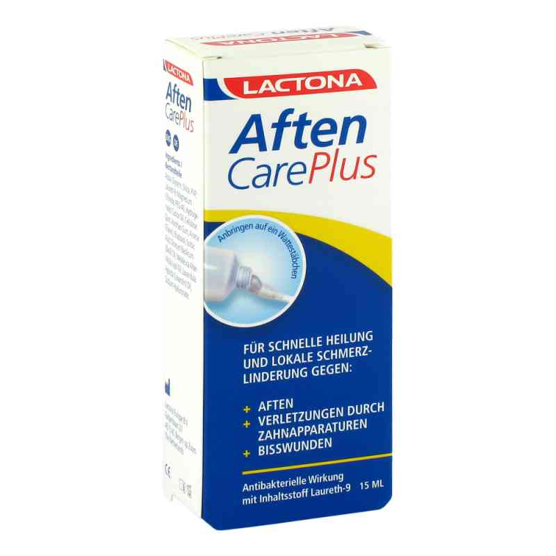 Aften Care Plus Aphthen Schmerzstiller Laureth9 15 ml von Megadent Deflogrip Gerhard Reeg  PZN 00480885