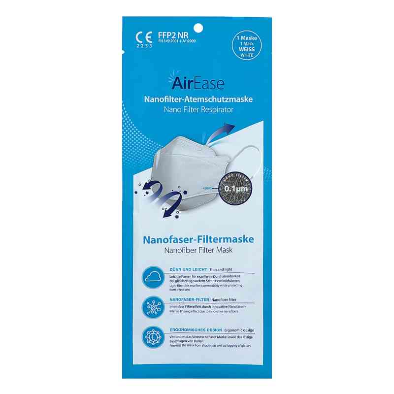 Air Ease Ffp2 Nanofilter Maske 1 stk von WardWiz Deutschland GmbH PZN 18132972