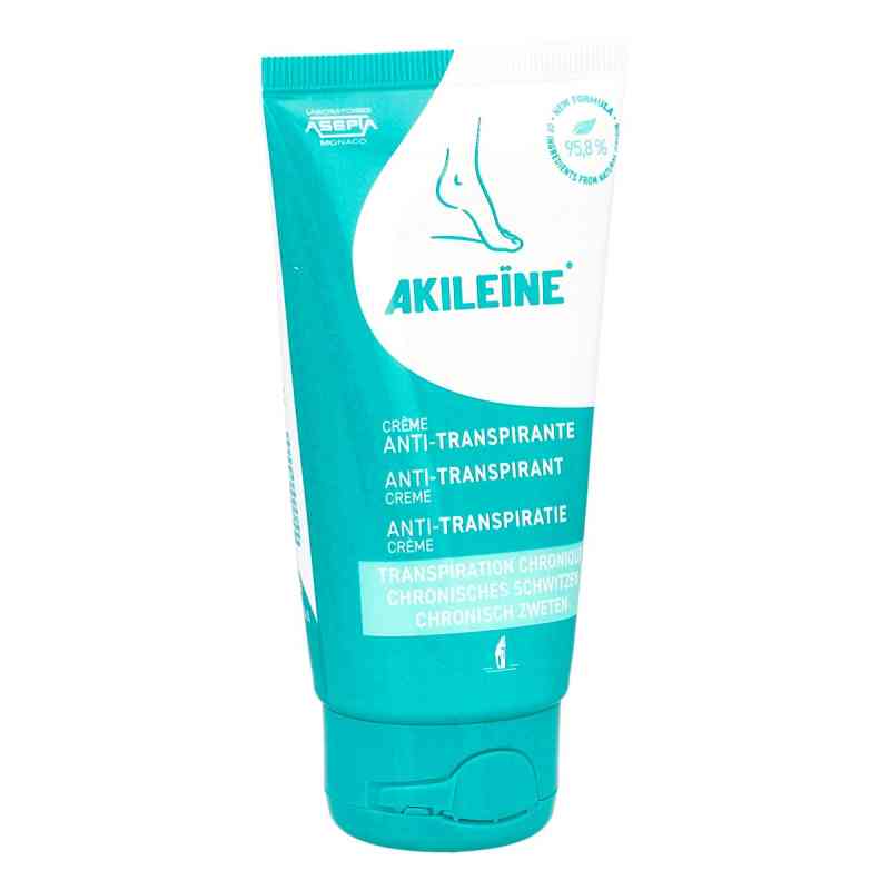 Akileine Anti-Transpirant Fußcreme 75 ml von ASEPTA GmbH PZN 19376713