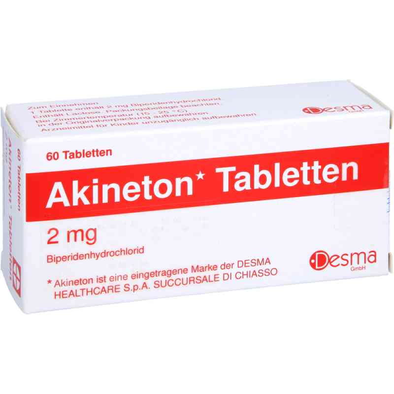Akineton 2 mg Tabletten 60 stk von kohlpharma GmbH PZN 11229504