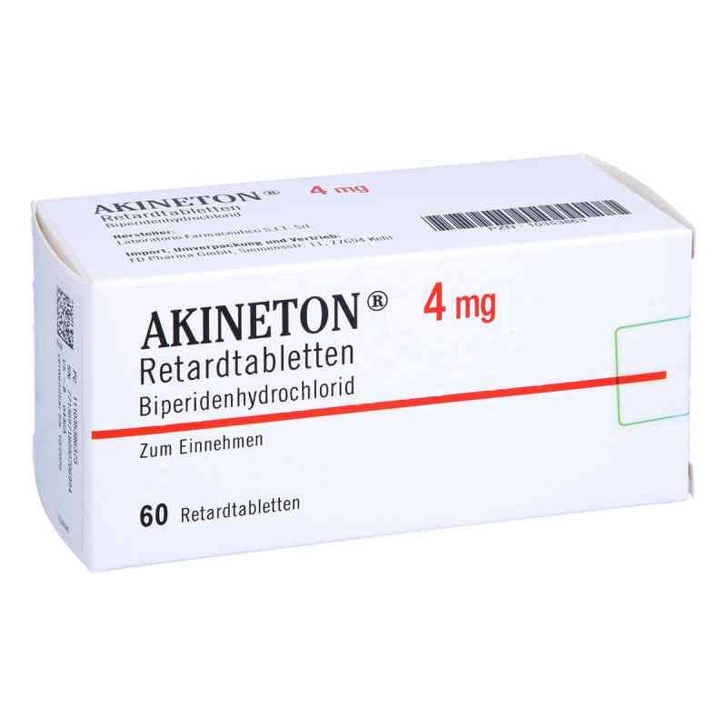 Akineton 4 mg retard Tabletten 60 stk von FD Pharma GmbH PZN 10353863