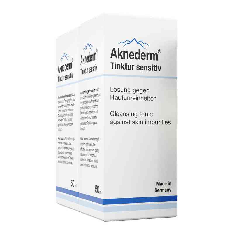 Aknederm Tinktur sensitiv 2X50 ml von gepepharm GmbH PZN 16799560