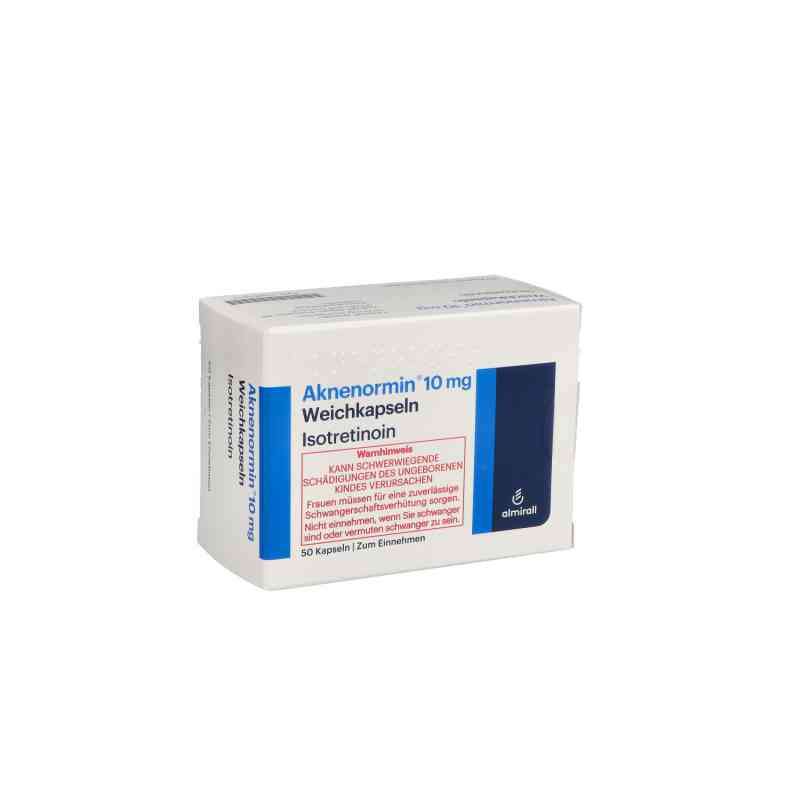 Aknenormin 10 mg Weichkapseln 50 stk von ALMIRALL HERMAL GmbH PZN 02481914