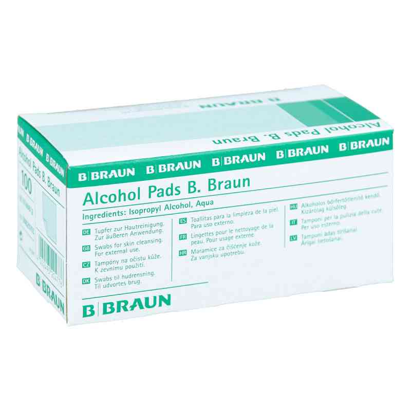 Alcohol Pads B.braun Tupfer 100 stk von B. Braun Melsungen AG PZN 00629703