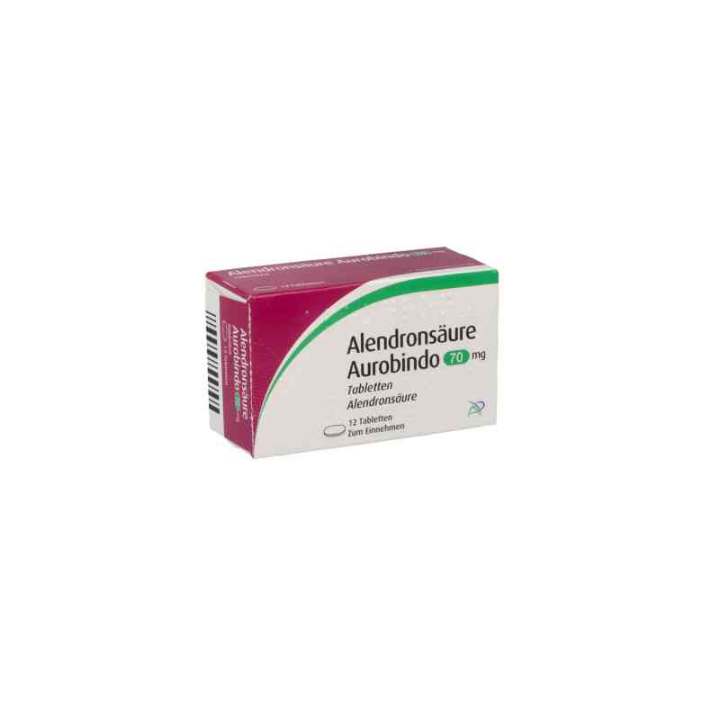 Alendronsäure Aurobindo 70mg 12 stk von PUREN Pharma GmbH & Co. KG PZN 09636107