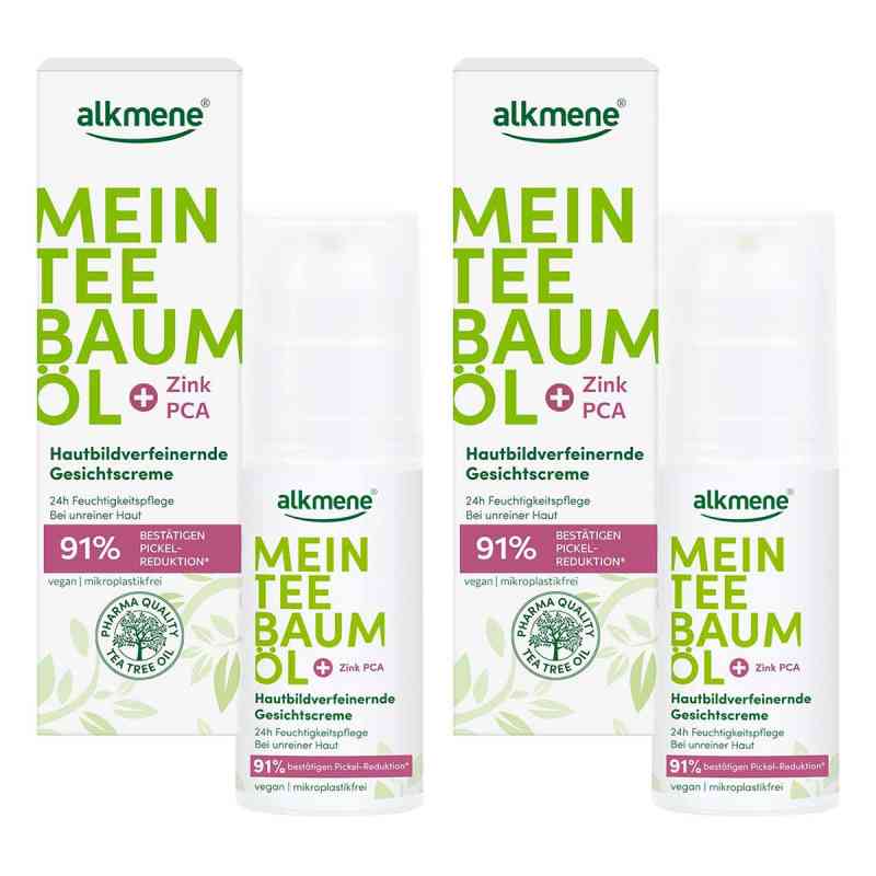 Alkmene Mein Teebaumöl Gesichtscreme 2x50 ml von Schröder Cosmetics GmbH & Co. KG PZN 08105168