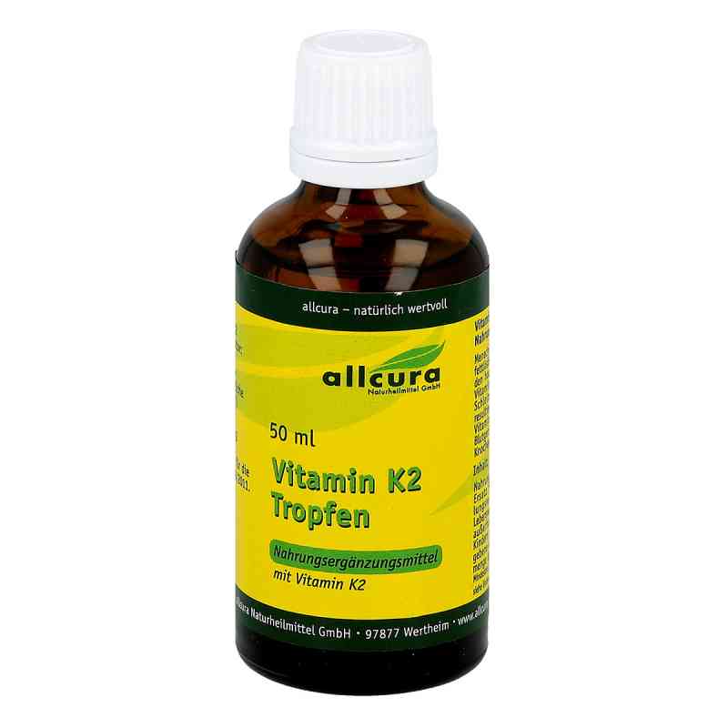 allcura Vitamin K2 Tropfen 50 ml von allcura Naturheilmittel GmbH PZN 10794202