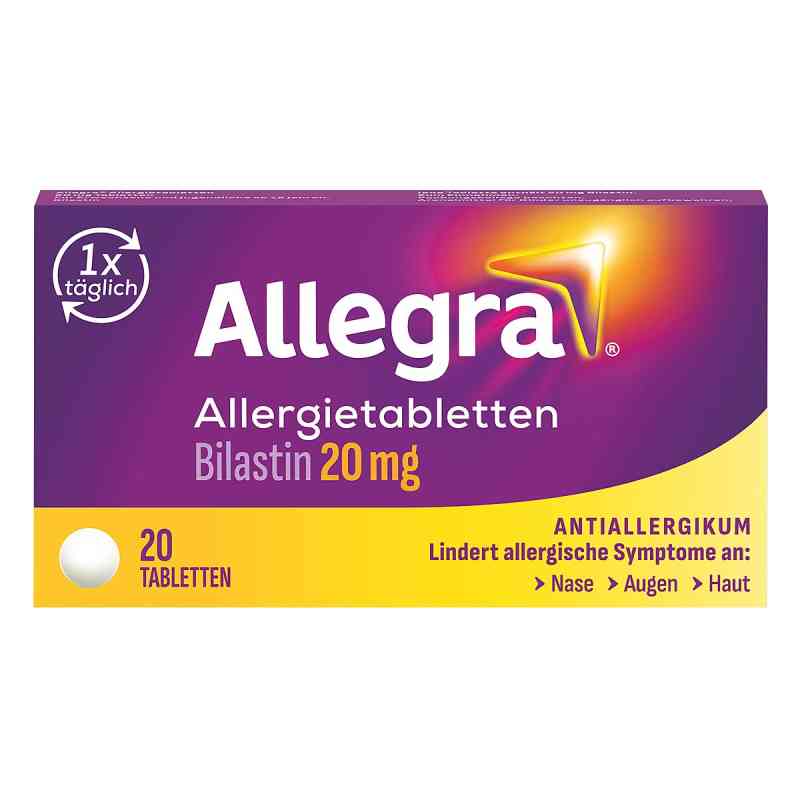 Allegra - schnell bei Heuschnupfen & ganzjährigen Allergien  20 stk von A. Nattermann & Cie GmbH PZN 18113489