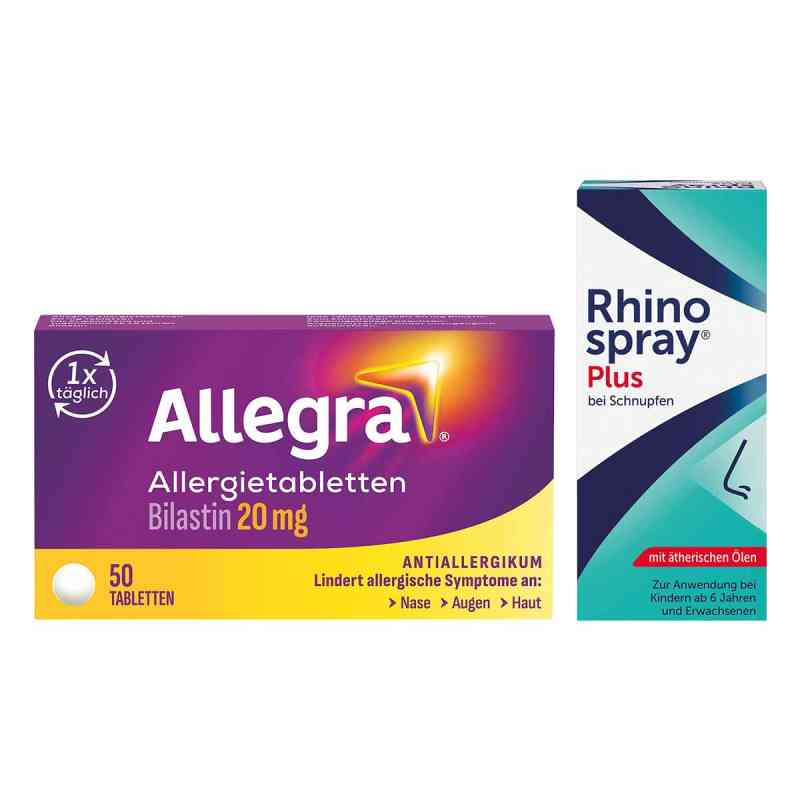 Allegra und Rhinospray Plus Nasenspray 1 Pck von A. Nattermann & Cie GmbH PZN 08102463