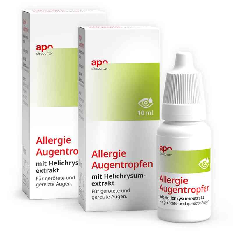 Allergie Augentropfen mit Helichrysumextrakt von apodiscounter 2x10 ml von OMISAN FARMACEUTICI PZN 08102211
