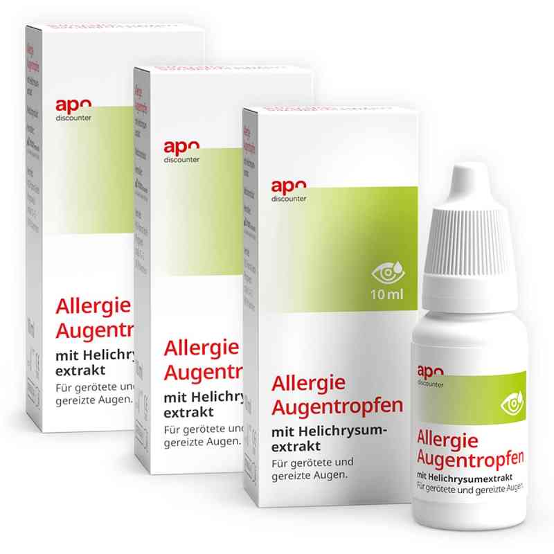 Allergie Augentropfen mit Helichrysumextrakt von apodiscounter 3x10 ml von OMISAN FARMACEUTICI PZN 08102212