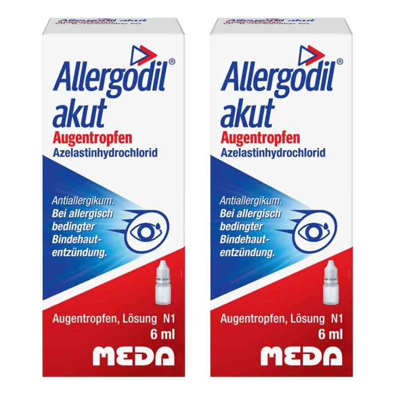 Allergodil Akut Augentropfen 2x6 ml von Cooper Consumer Health Deutschland GmbH PZN 08104622