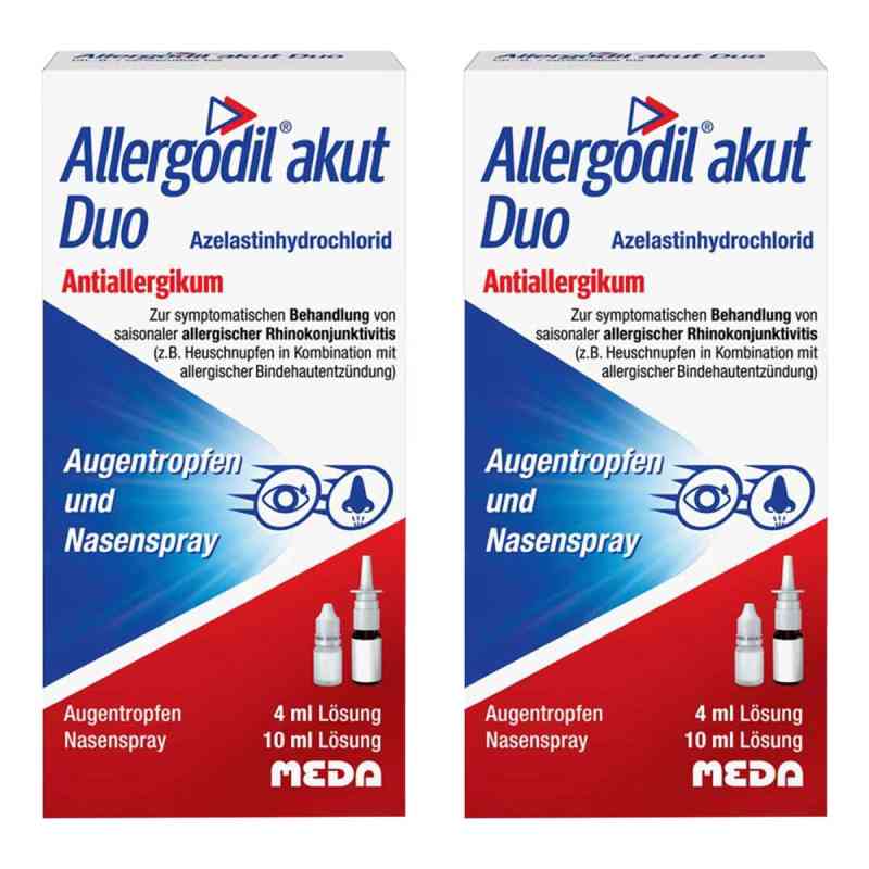 Allergodil Akut Duo 4ml At Akut/10ml Ns Akut 2x1 stk von Cooper Consumer Health Deutschland GmbH PZN 08104619