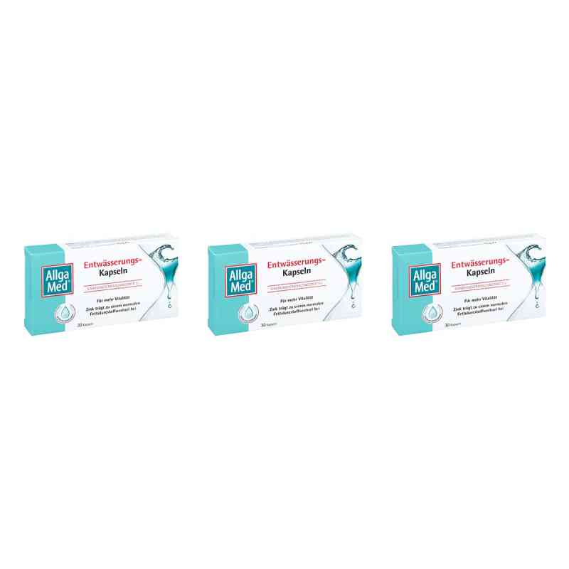 Allga Med Entwässerungs-Kapseln 3x30 stk von Dr. Theiss Naturwaren GmbH PZN 08104789