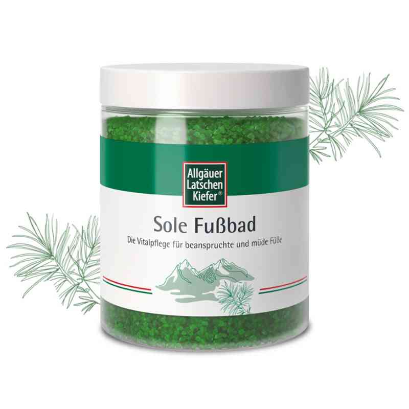 Allgäuer Latschenk. Sole Fussbad 350 g von Dr. Theiss Naturwaren GmbH PZN 03926703