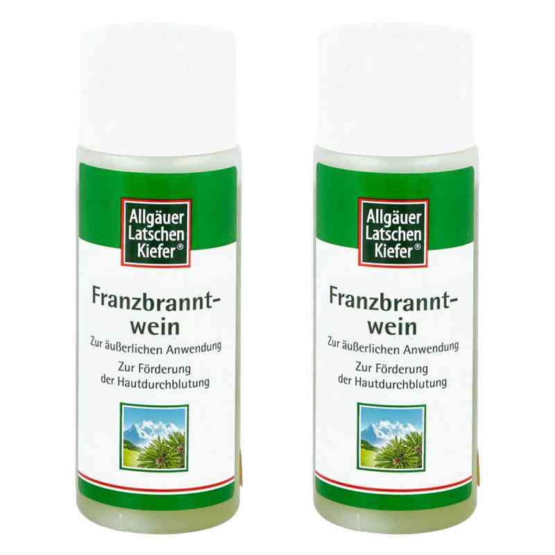 Allgäuer Latschenkiefer Franzbranntwein 2x100 ml von Dr. Theiss Naturwaren GmbH PZN 08104808