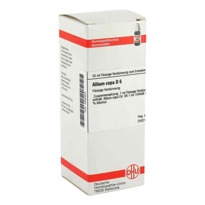 Allium Cepa D6 Dilution 50 ml von DHU-Arzneimittel GmbH & Co. KG PZN 02892600