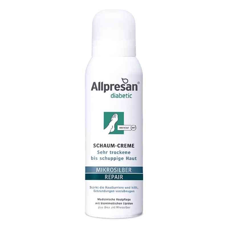 Allpresan Diabetic Mikrosilber+Repair Schaum-Creme 125 ml von Neubourg Skin Care GmbH PZN 18194536