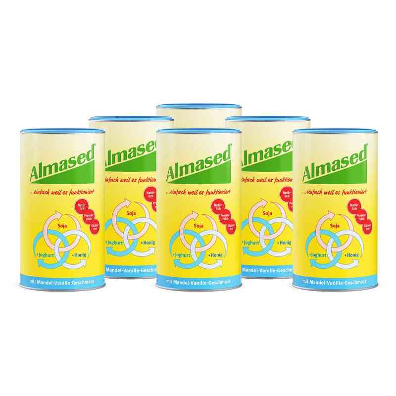 Almased Mandel-Vanille-Geschmack 6x500 g von Almased Wellness GmbH PZN 08101532