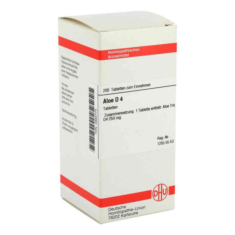 Aloe D4 Tabletten 200 stk von DHU-Arzneimittel GmbH & Co. KG PZN 02892770