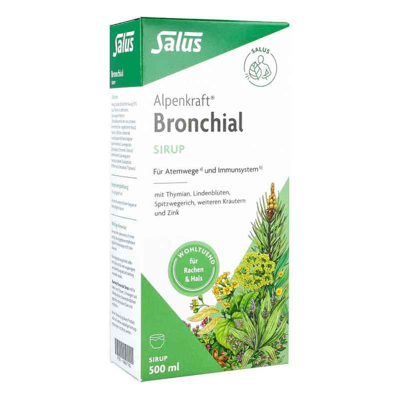 Alpenkraft Bronchial-sirup Salus 500 ml von SALUS Pharma GmbH PZN 16897162