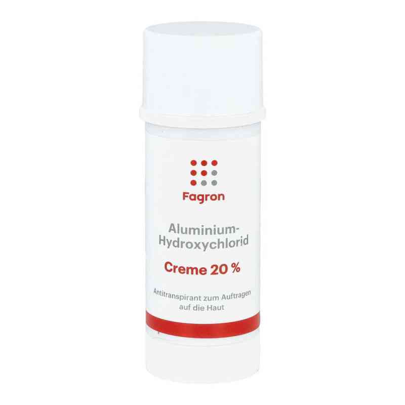 Aluminium Hydroxychlorid Creme 20% Fagron 50 ml von Fagron GmbH & Co. KG PZN 09485312